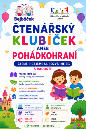ČTENÁŘSKÝ KLUBÍČEK ANEB POHÁDKOHRANÍ 